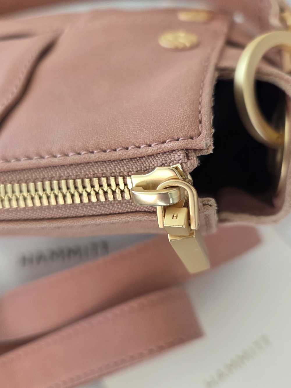 HAMMITT Medium BRYANT Leather Shoulder/ Crossbody Bag - Picture 6 of 10